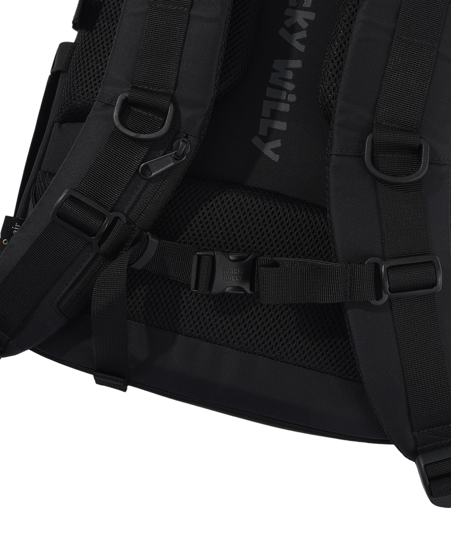 MUSINSA | WACKY WILLY Flight 25L Backpack Black