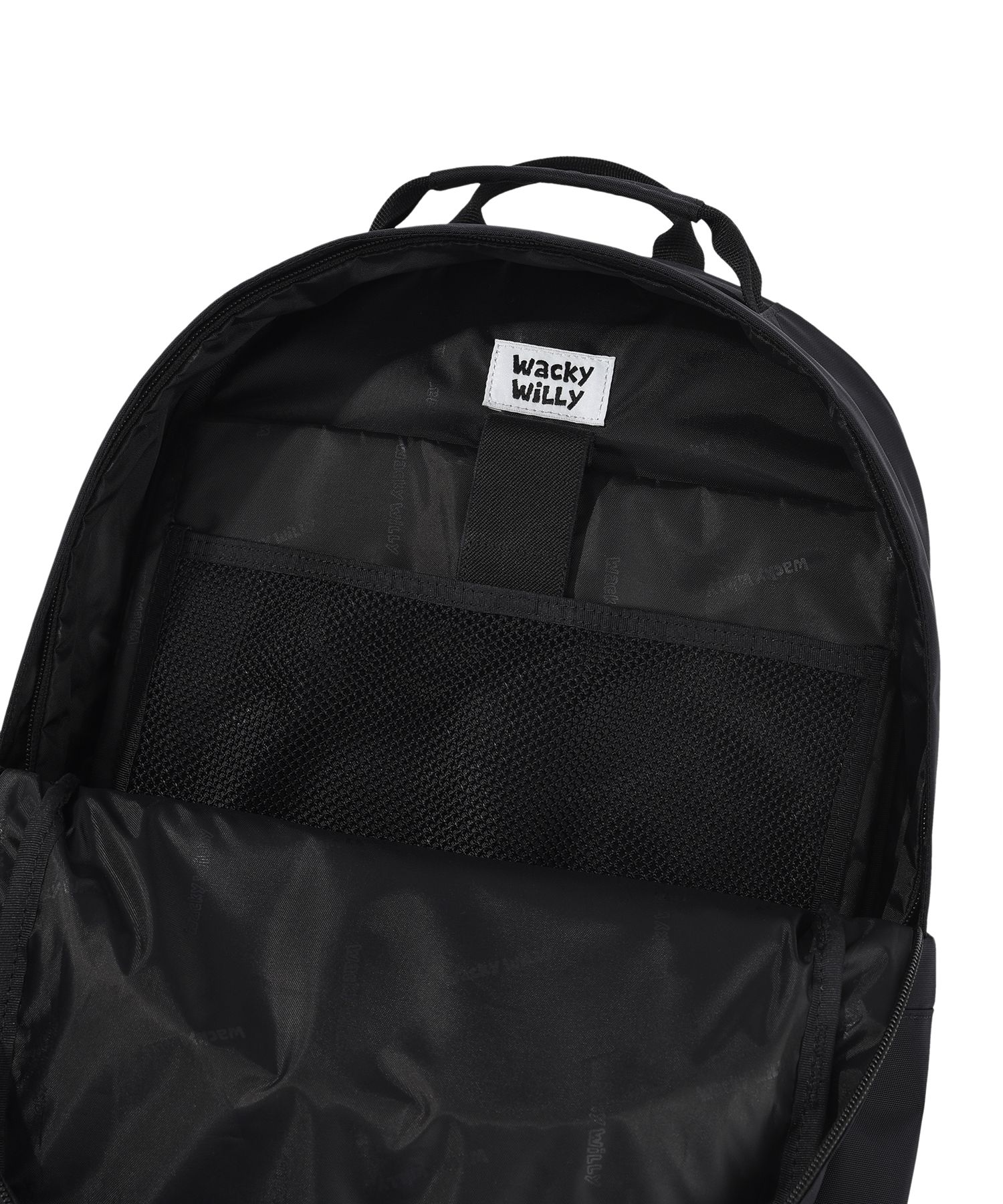 バックパック・リュック [WACKYWILLY] Flight 25L Backpack Black MUSINSA | WACKY WILLY Flight 25L Backpack Black