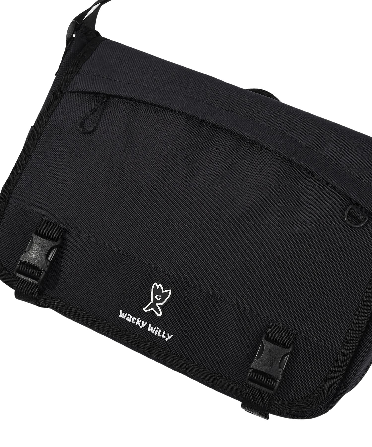 ショルダーバッグ WACKY WILLY Mesh String Messenger Bag MUSINSA | WACKY WILLY [25SS] Mesh String Messenger Bag Black