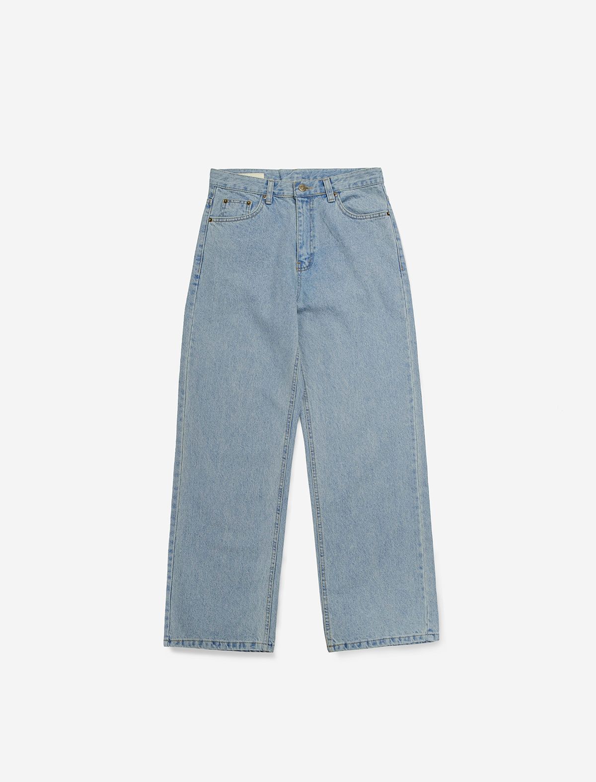 플랫웨이브 인 서울(FLATWAVE IN SEOUL) Olas Wide Denim Pants Light Indigo