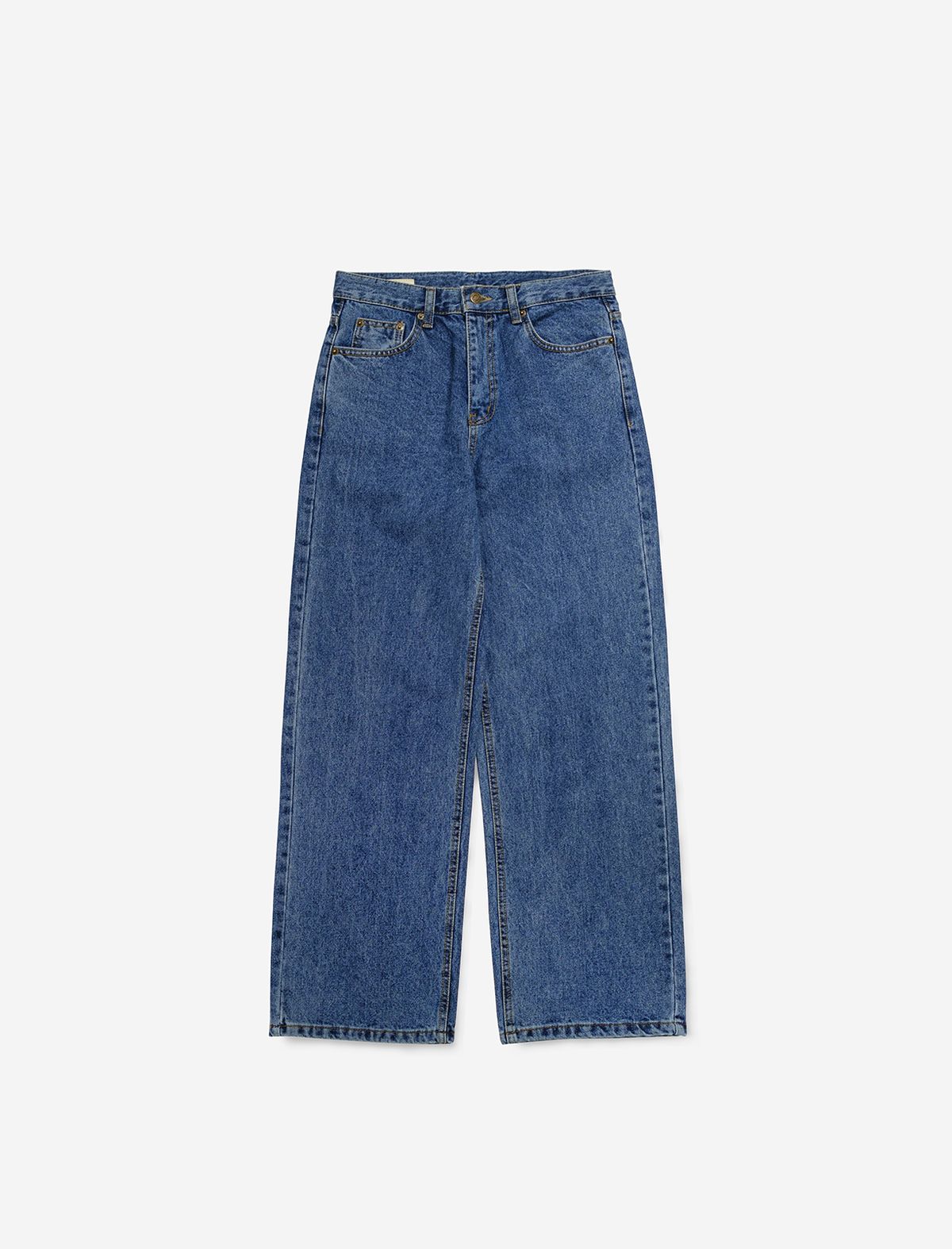 플랫웨이브 인 서울(FLATWAVE IN SEOUL) Olas Wide Denim Pants Medium Indigo