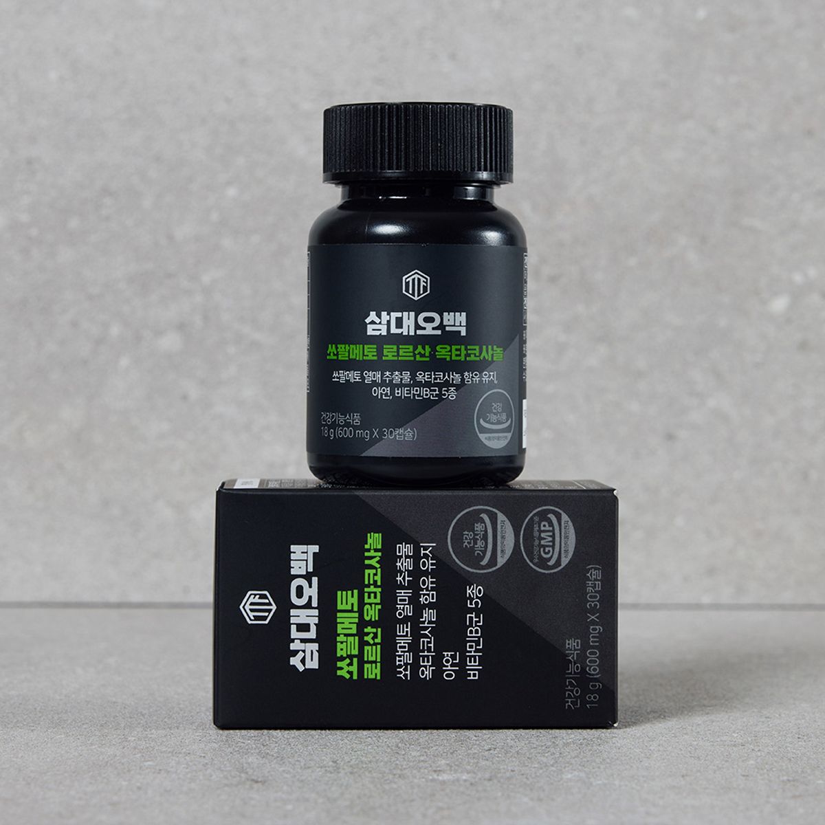 삼대오백(SAMDAE500) 쏘팔메토 로르산 옥타코사놀 600mg x 30캡슐