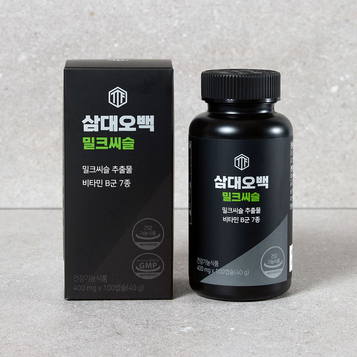 삼대오백(SAMDAE500) 삼대오백 실리마린 밀크씨슬 400mg X 100캡슐