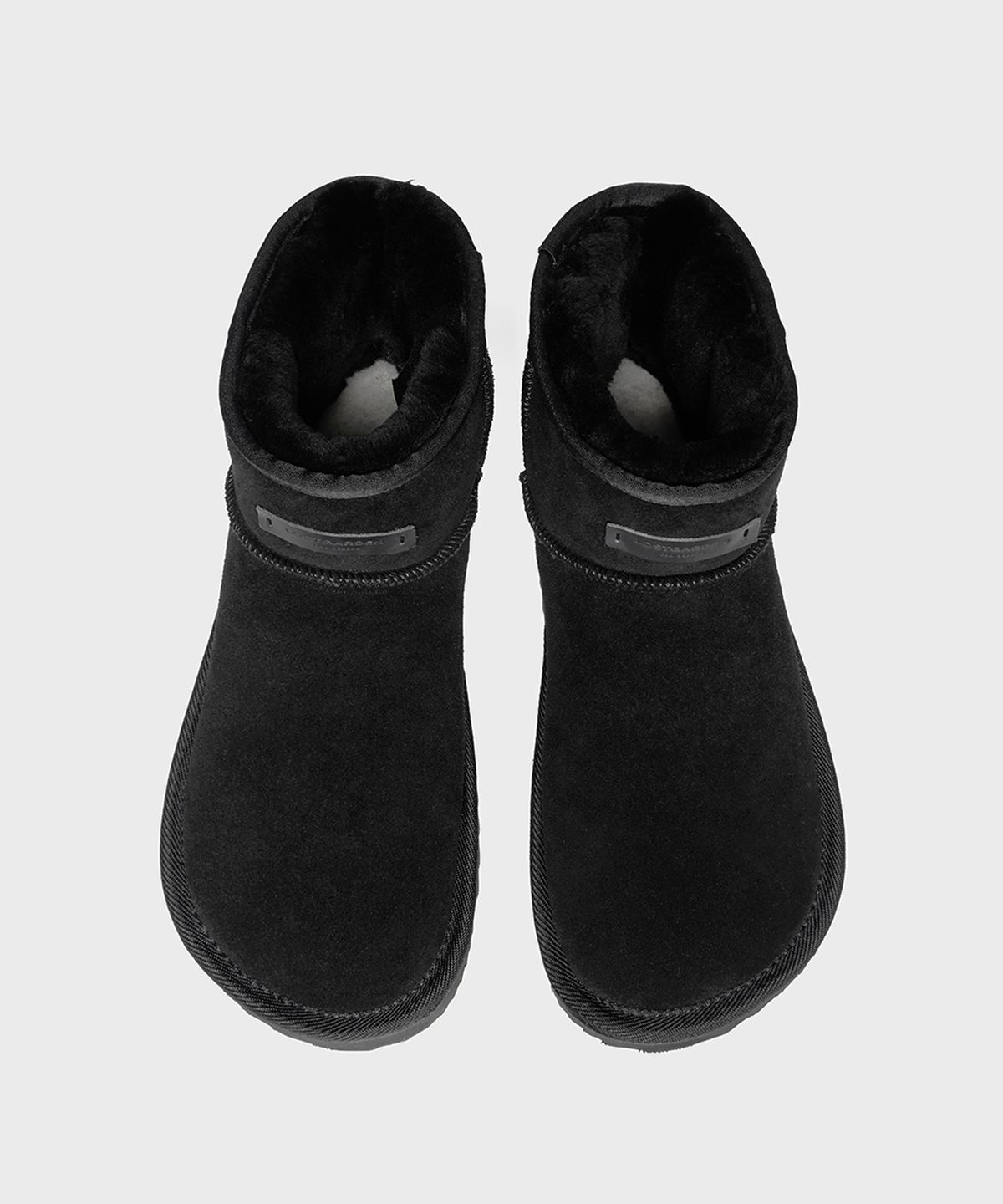 로스트가든(LOSTGARDEN) Wide Fur Boots Black