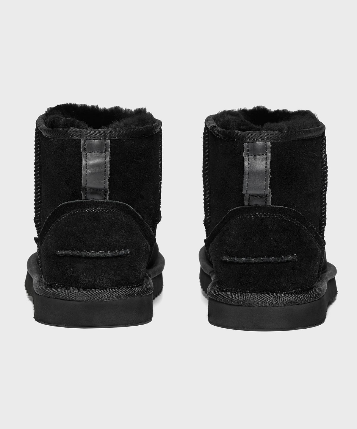 로스트가든(LOSTGARDEN) Wide Fur Boots Black