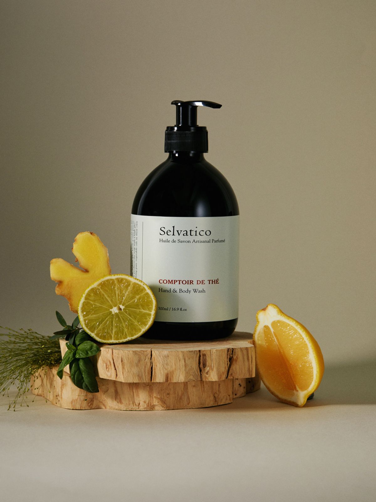 셀바티코(SELVATICO) 꼼뜨와 드 떼 퍼퓸 핸드&바디 워시 500ml