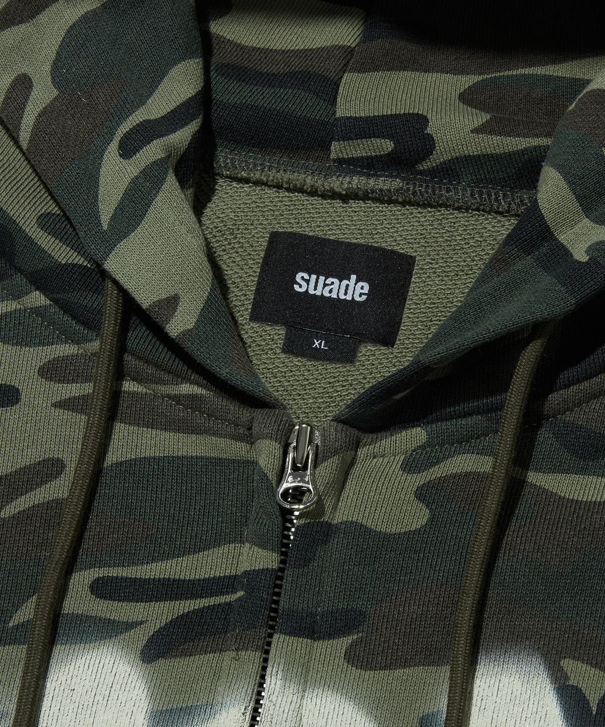 스웨이드(SUADE) FIRE SUADE HOOD ZIP UP [CAMO]