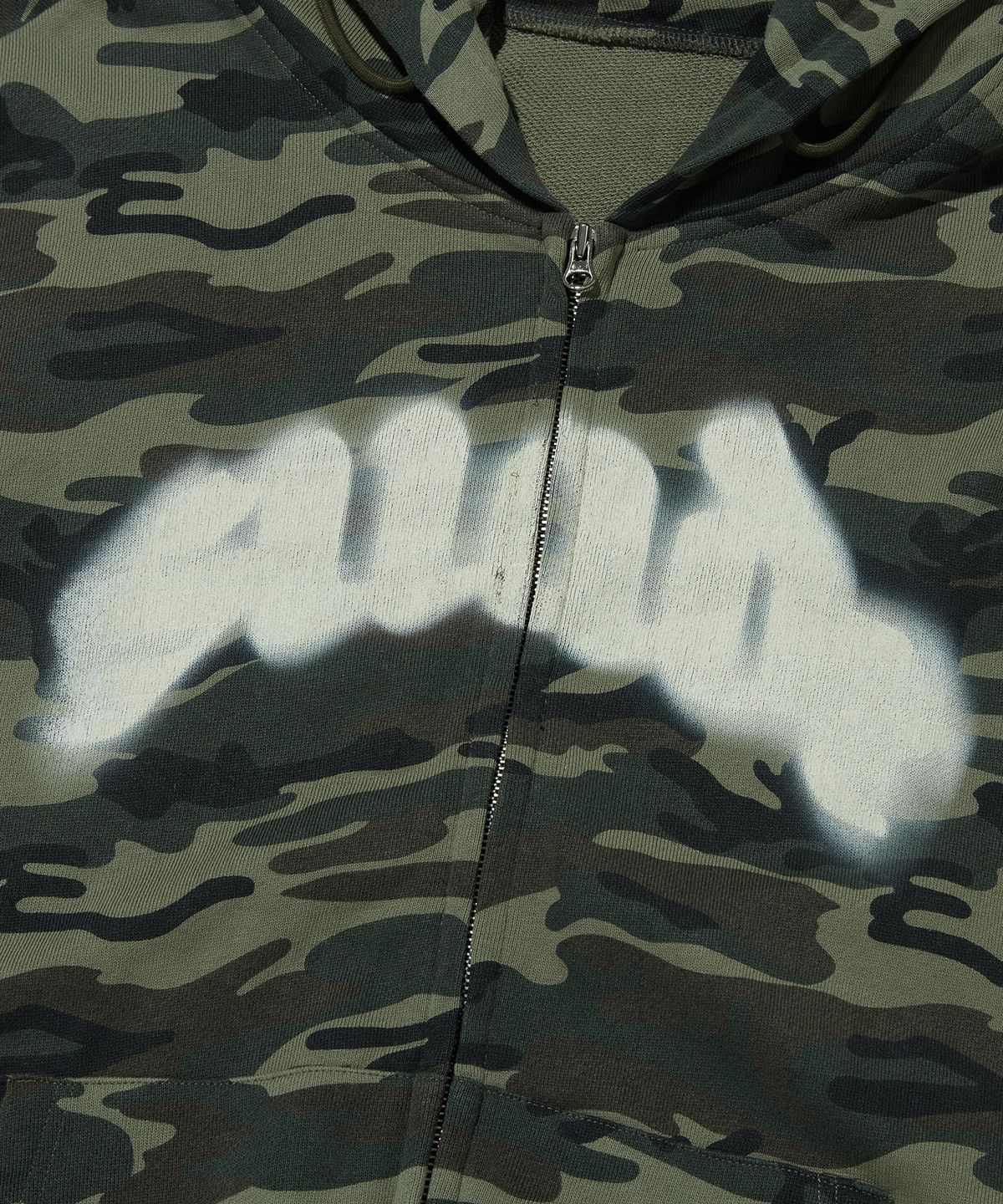 스웨이드(SUADE) FIRE SUADE HOOD ZIP UP [CAMO]