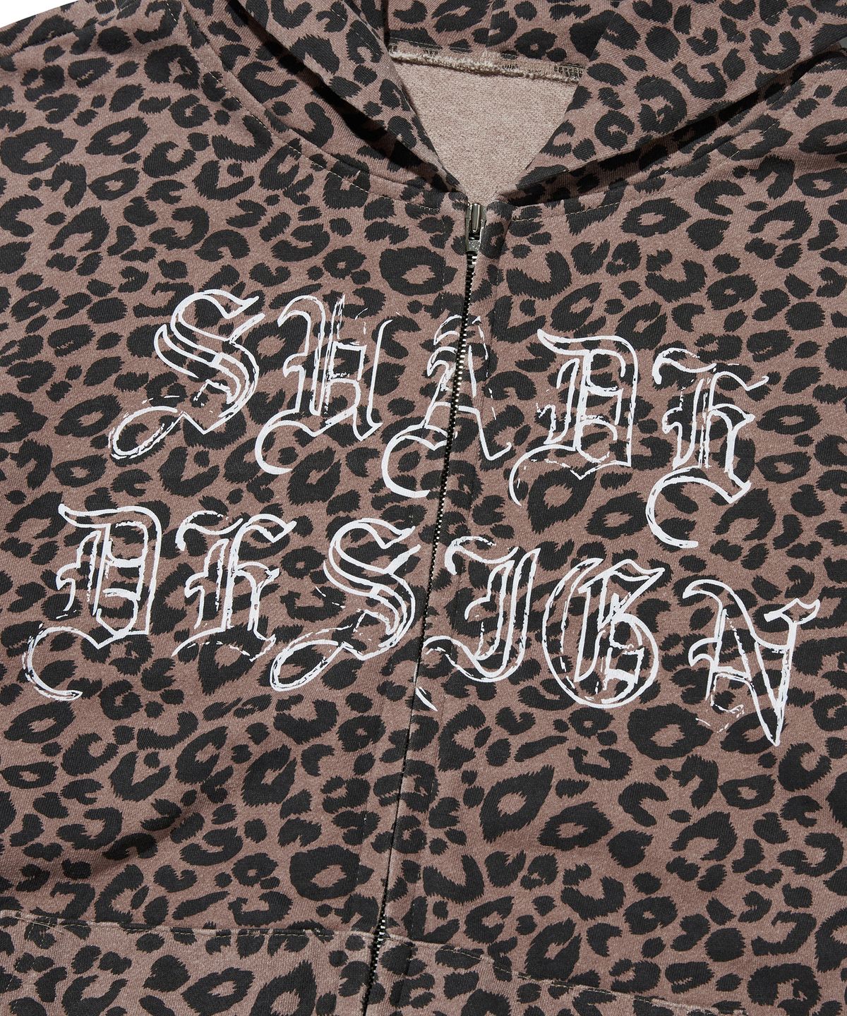 스웨이드(SUADE) LEOPARD HOOD ZIP UP [LEOPARD]