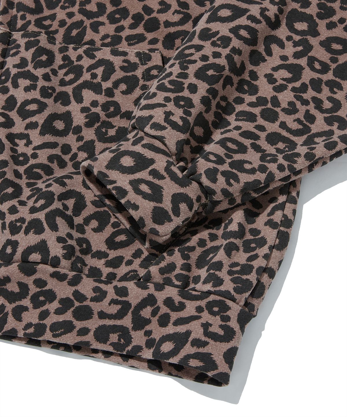 스웨이드(SUADE) LEOPARD HOOD ZIP UP [LEOPARD]