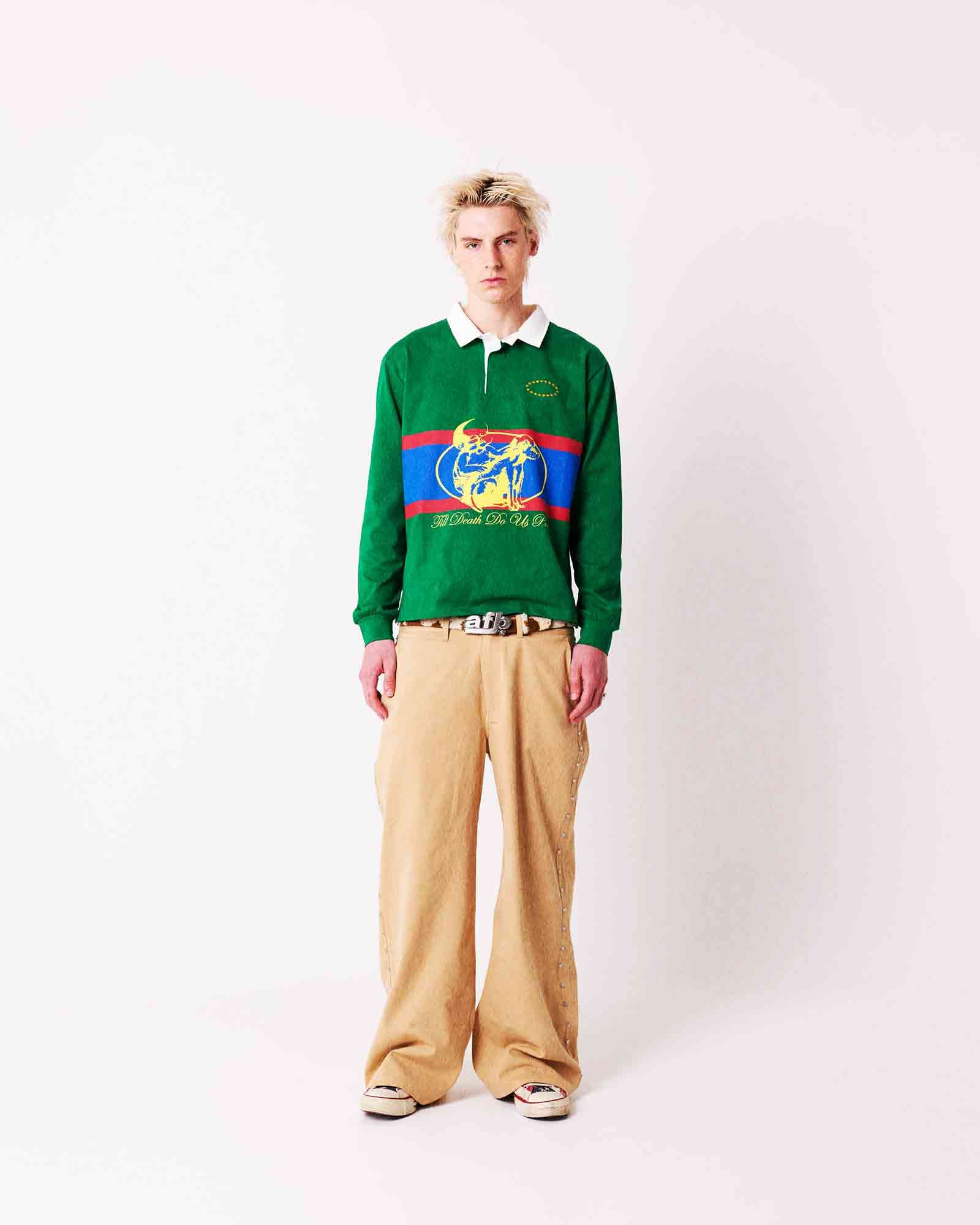 MUSINSA公式 | AFB APRO LS POLO SHIRTS