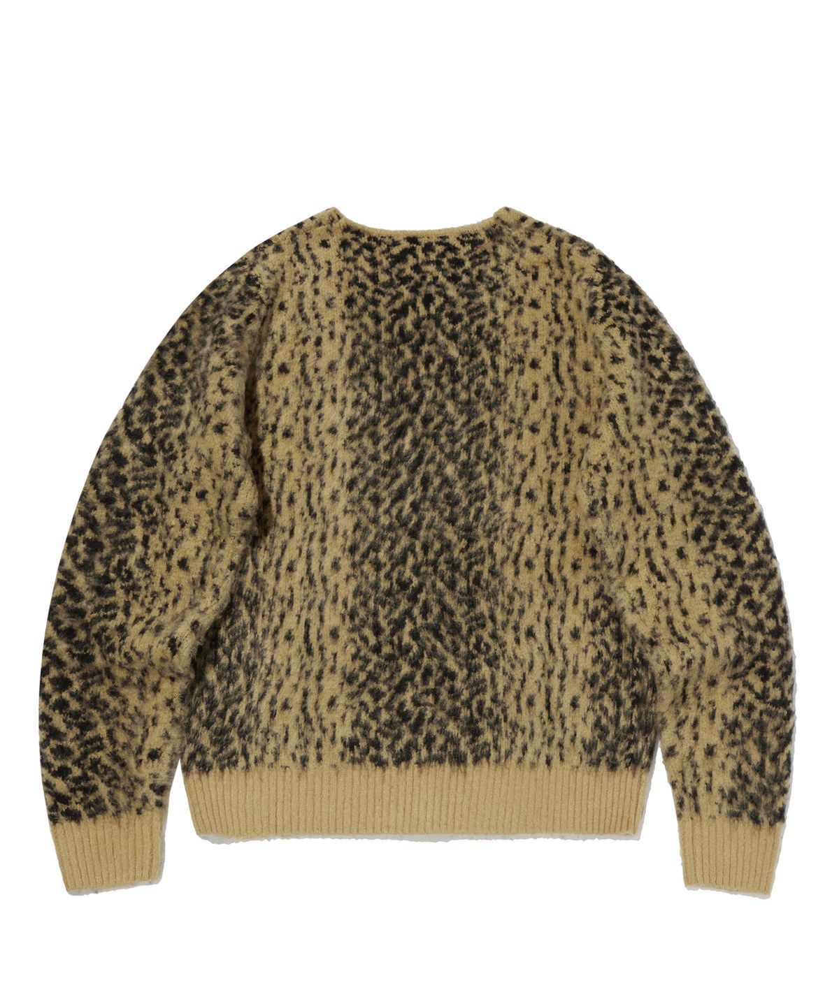 스웨이드(SUADE) LEOPARD CARDIGAN [YELLOW]