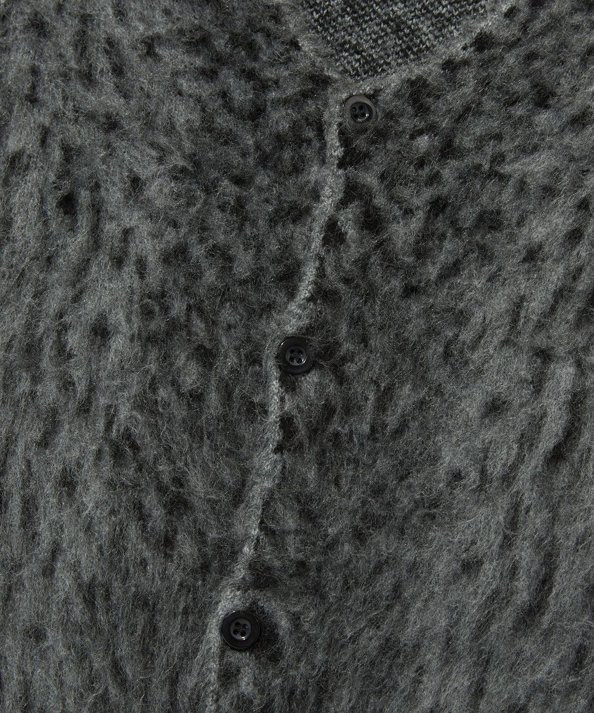 스웨이드(SUADE) LEOPARD CARDIGAN [BLACK]