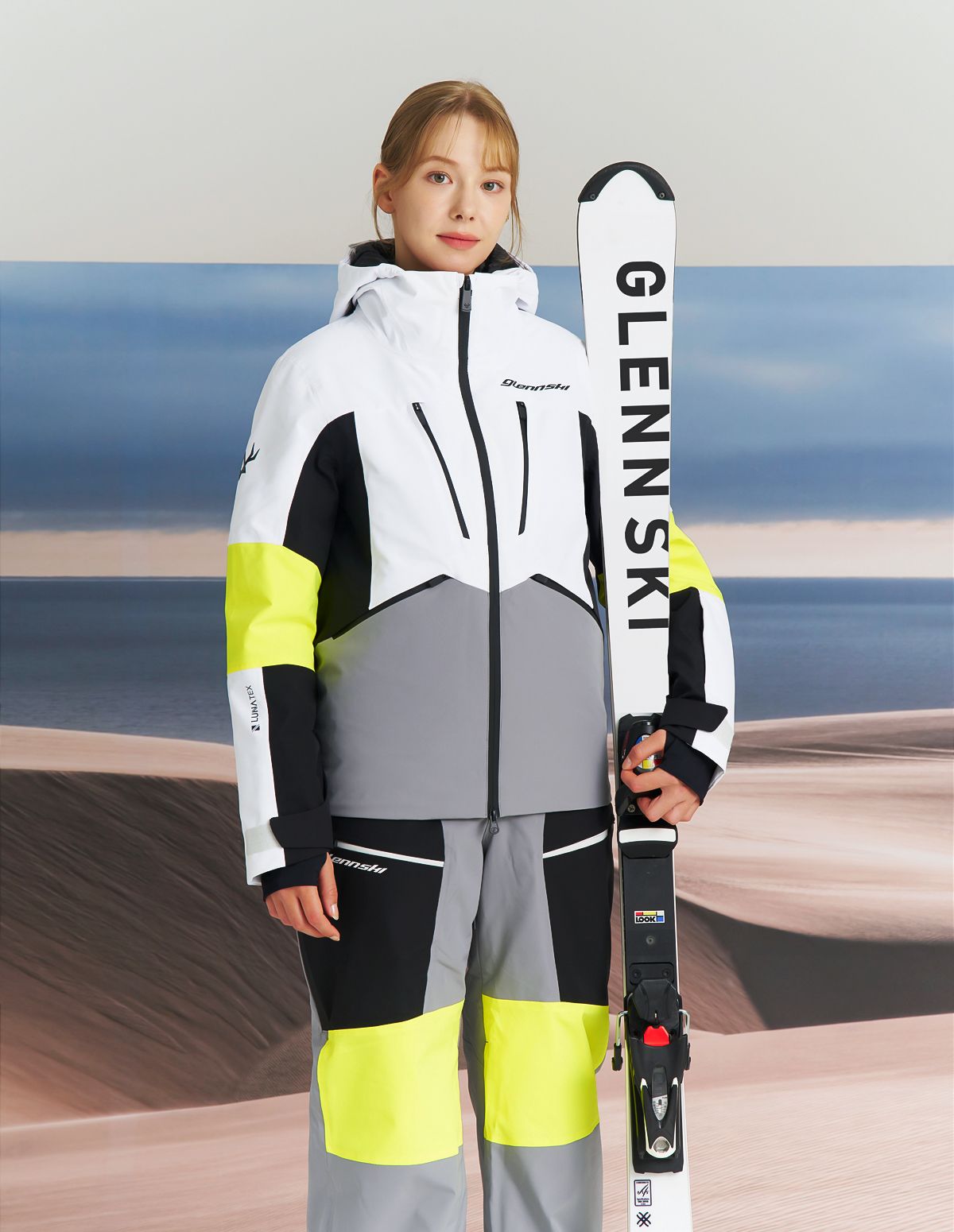 글렌스키(GLENNSKI) 25 TP C Set - White