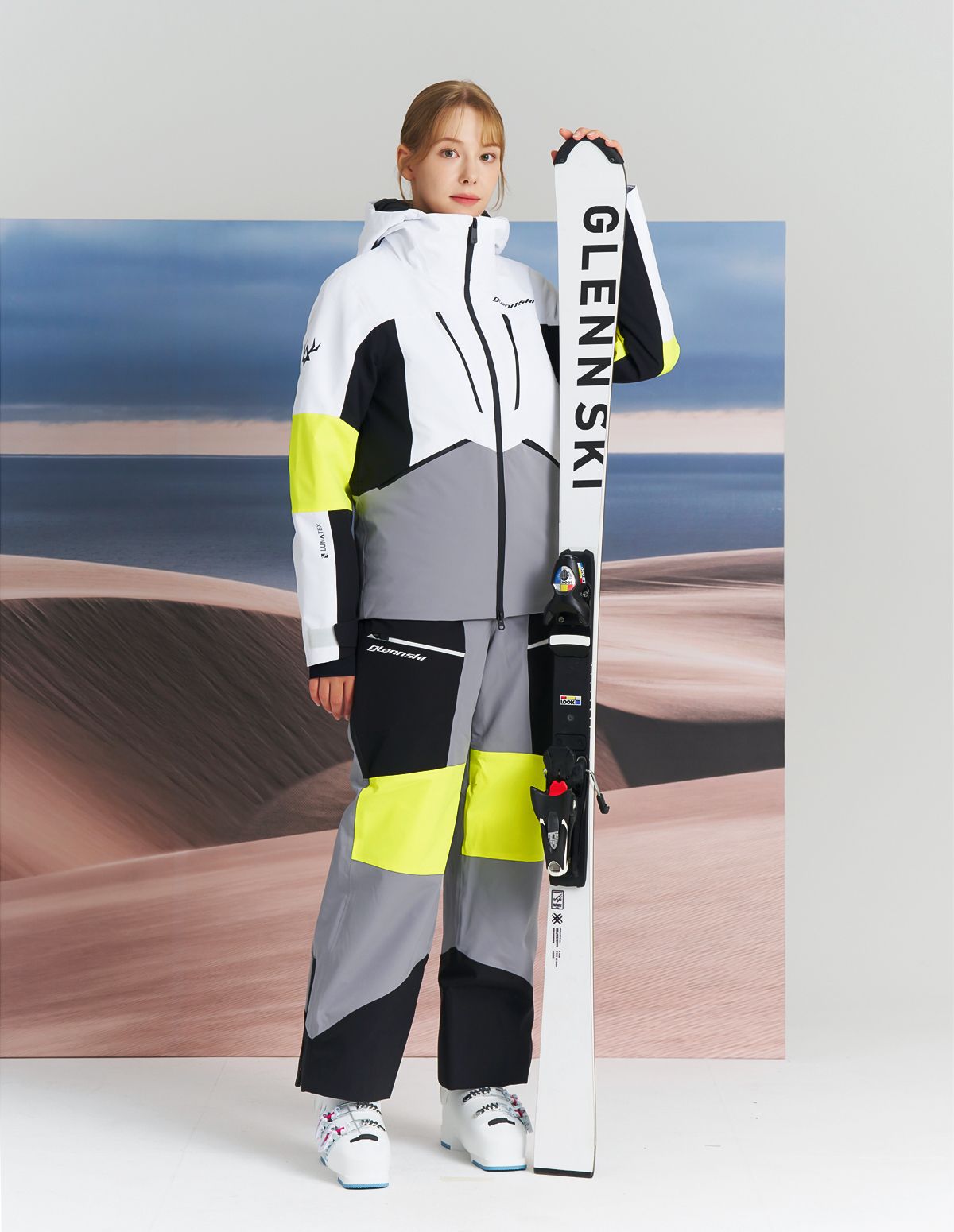 글렌스키(GLENNSKI) 25 TP C Set - White