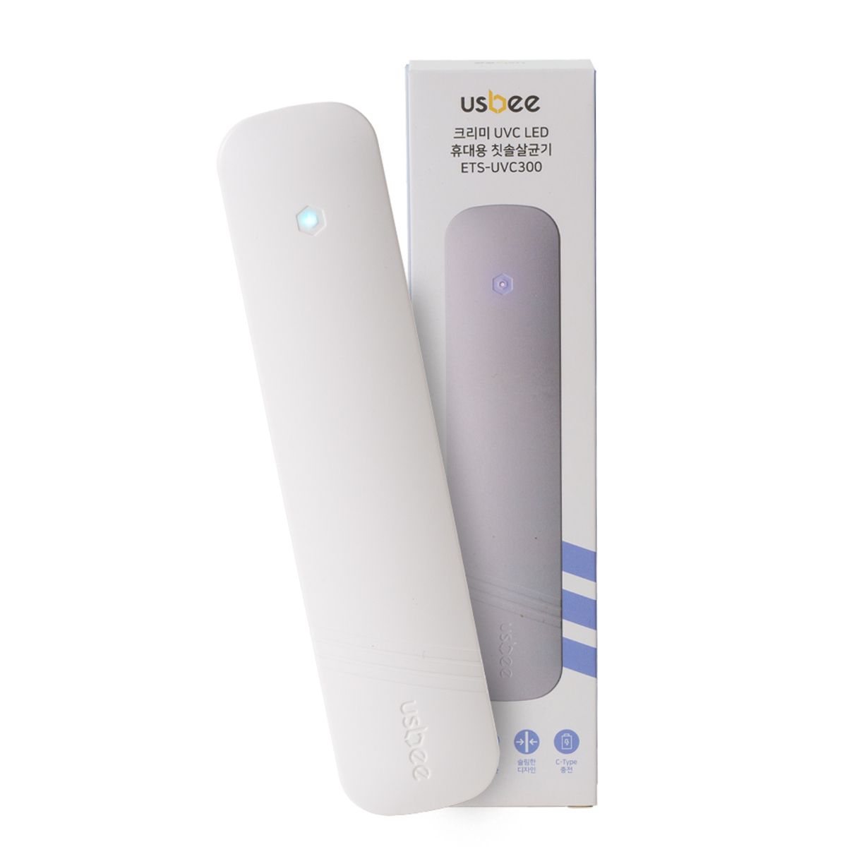 유즈비(USBEE) 크리미 UVC LED 휴대용 칫솔살균기