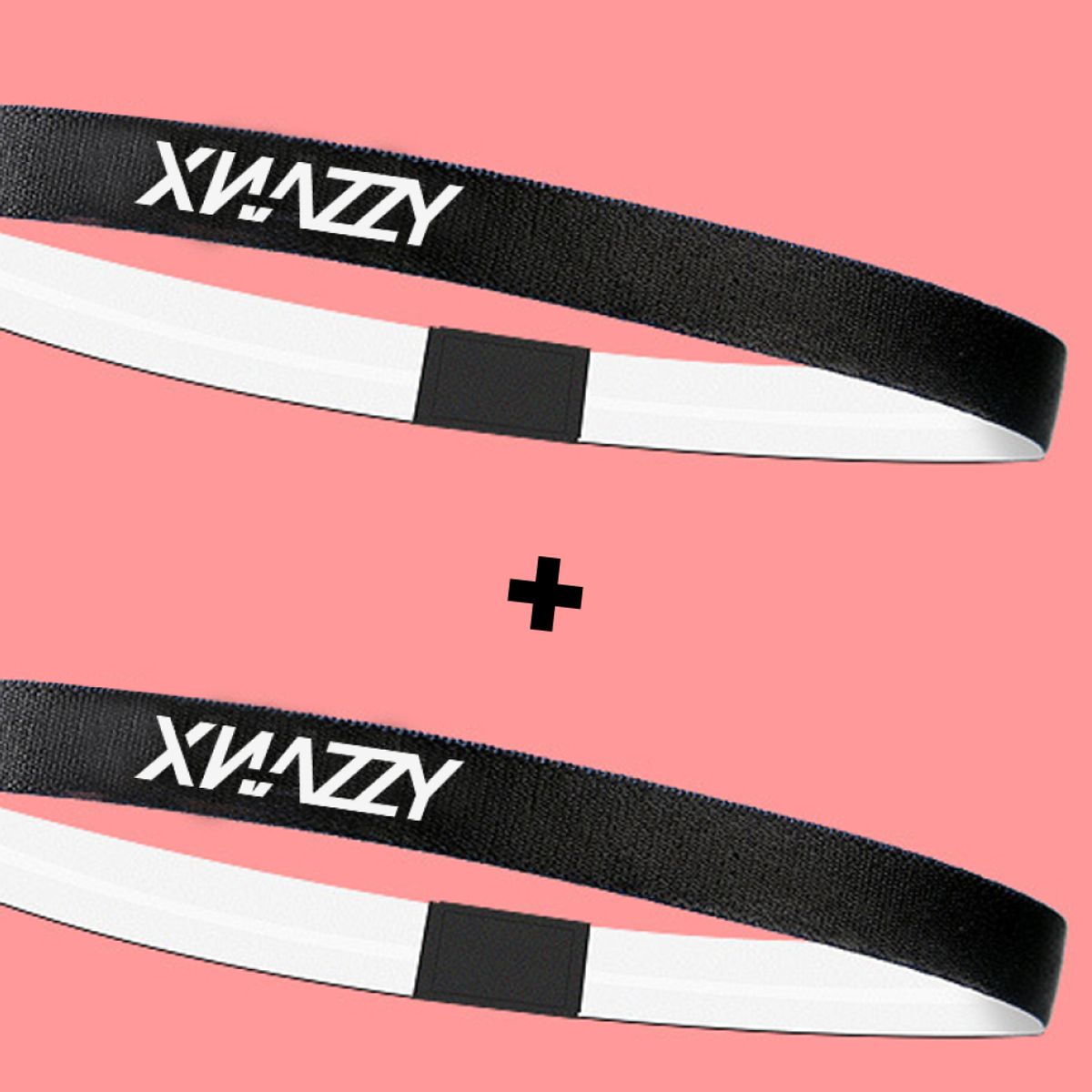 엑스네지(XNAZZY) [2PACK] 스포츠 프로 땀 흘림 방지 헤어 밴드