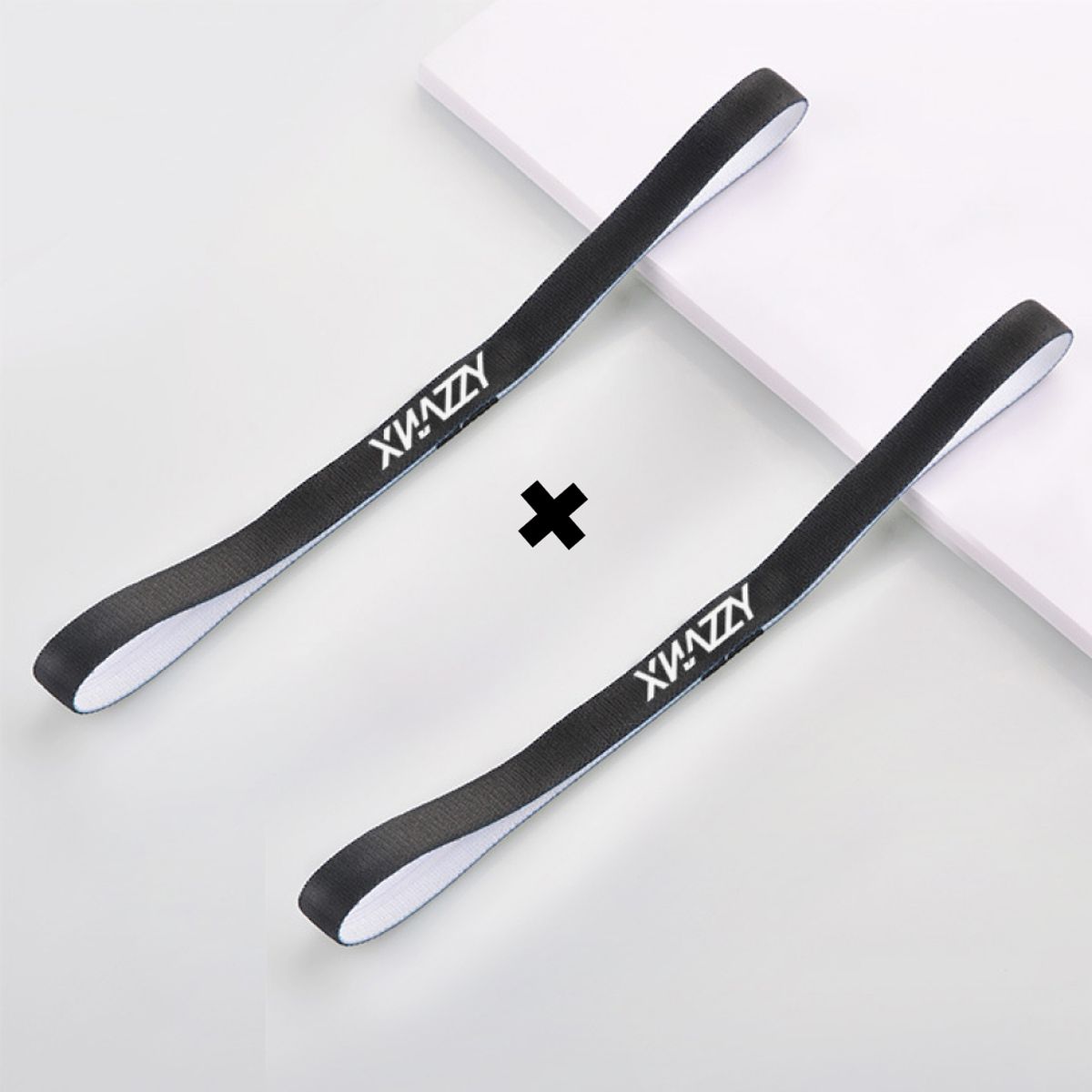 엑스네지(XNAZZY) [2PACK] 스포츠 프로 땀 흘림 방지 헤어 밴드