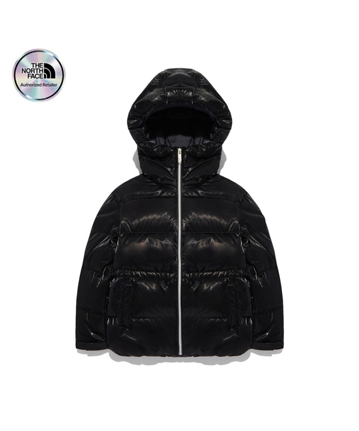 노스페이스 키즈(THE NORTH FACE KIDS) 걸스 노벨티 글리터 RDS 다운 자켓 NJ1DQ59S_BLK