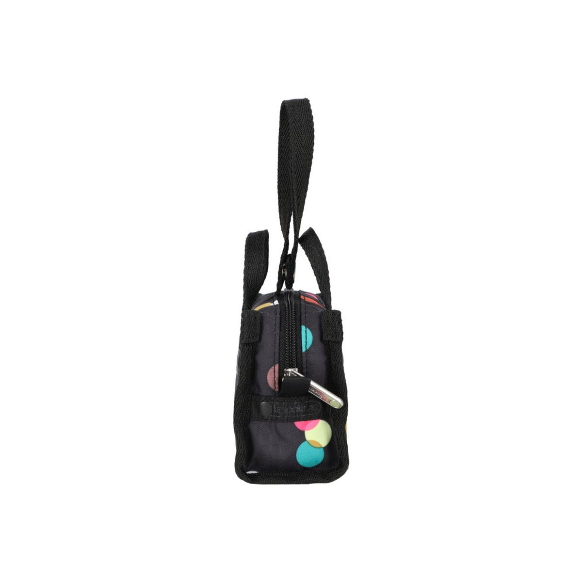 레스포색(LESPORTSAC) 멀티컬러 닷 블랙 마이크로 위켄더 챰 [1611.HC50]