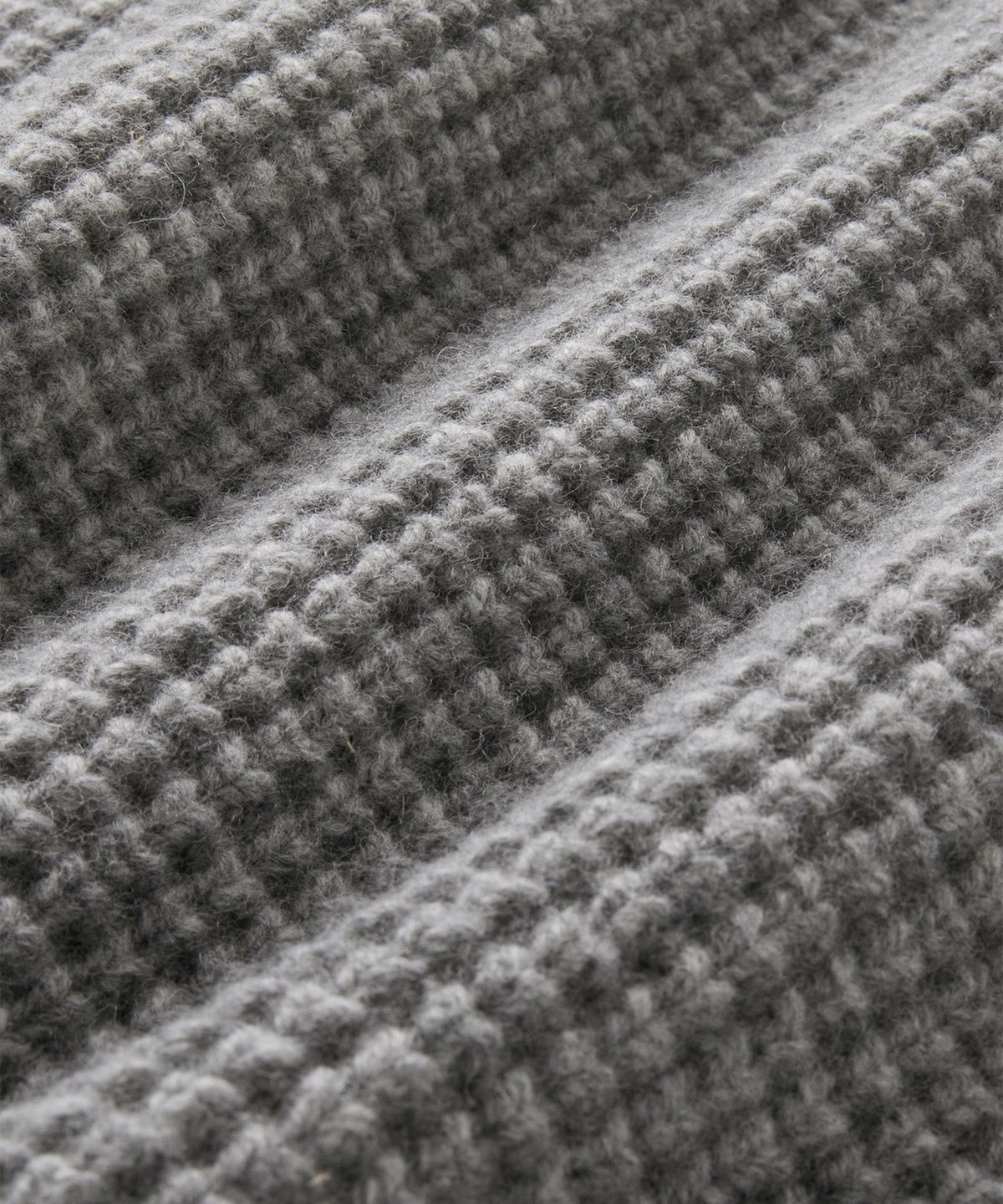 브랜디드(BRANDED) CHAIN HEAVY WOOL SWEATER [GRAY]