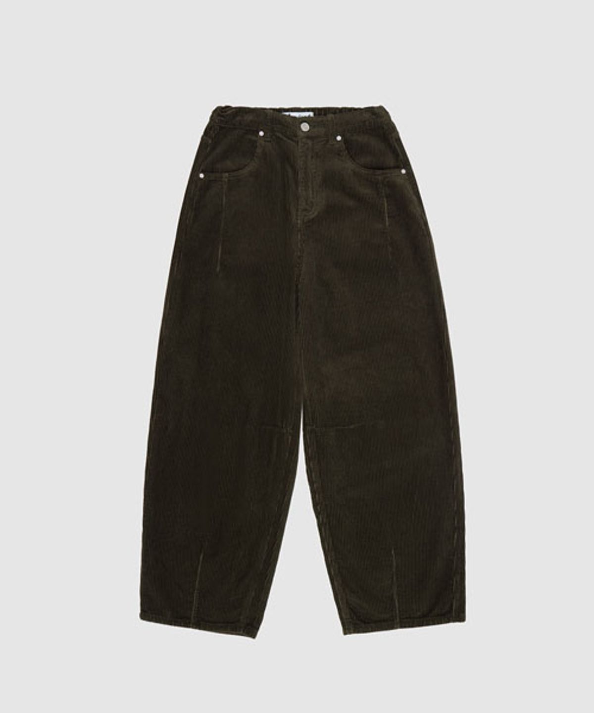 헤인트(HAINT) MELLOW CORDUROY BAGGY PANTS_4COLORS_KHAKI