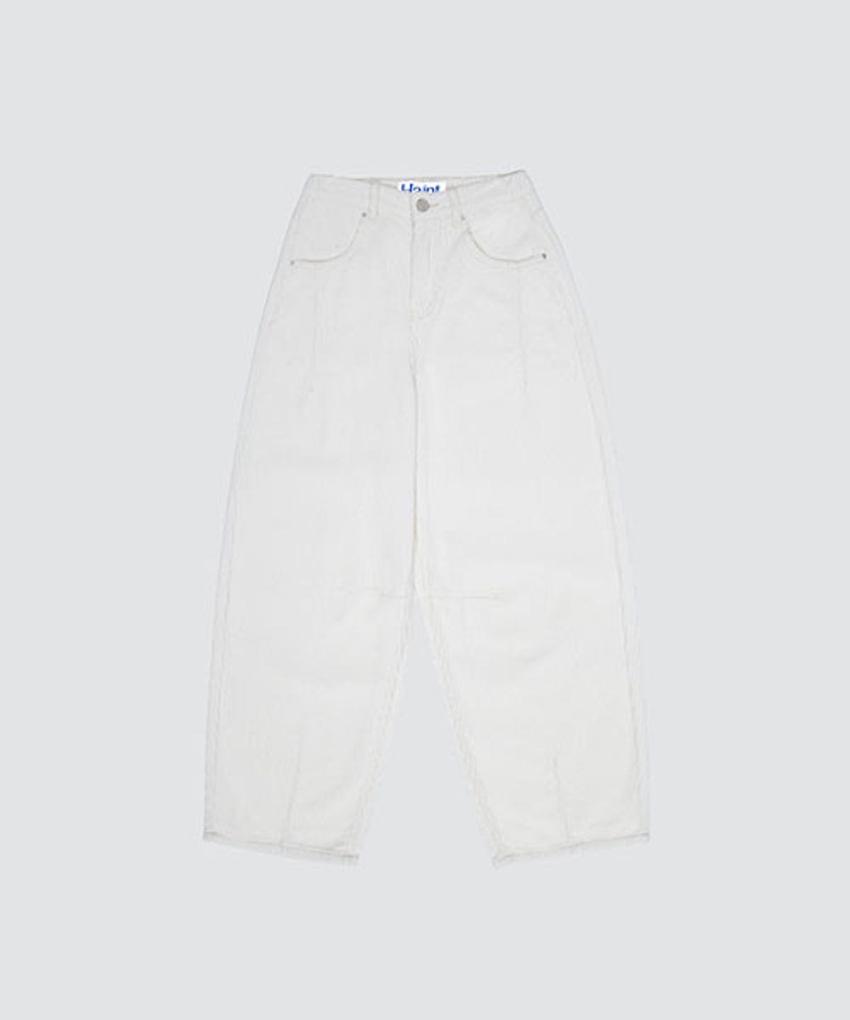 헤인트(HAINT) MELLOW CORDUROY BAGGY PANTS_4COLORS_CREAM