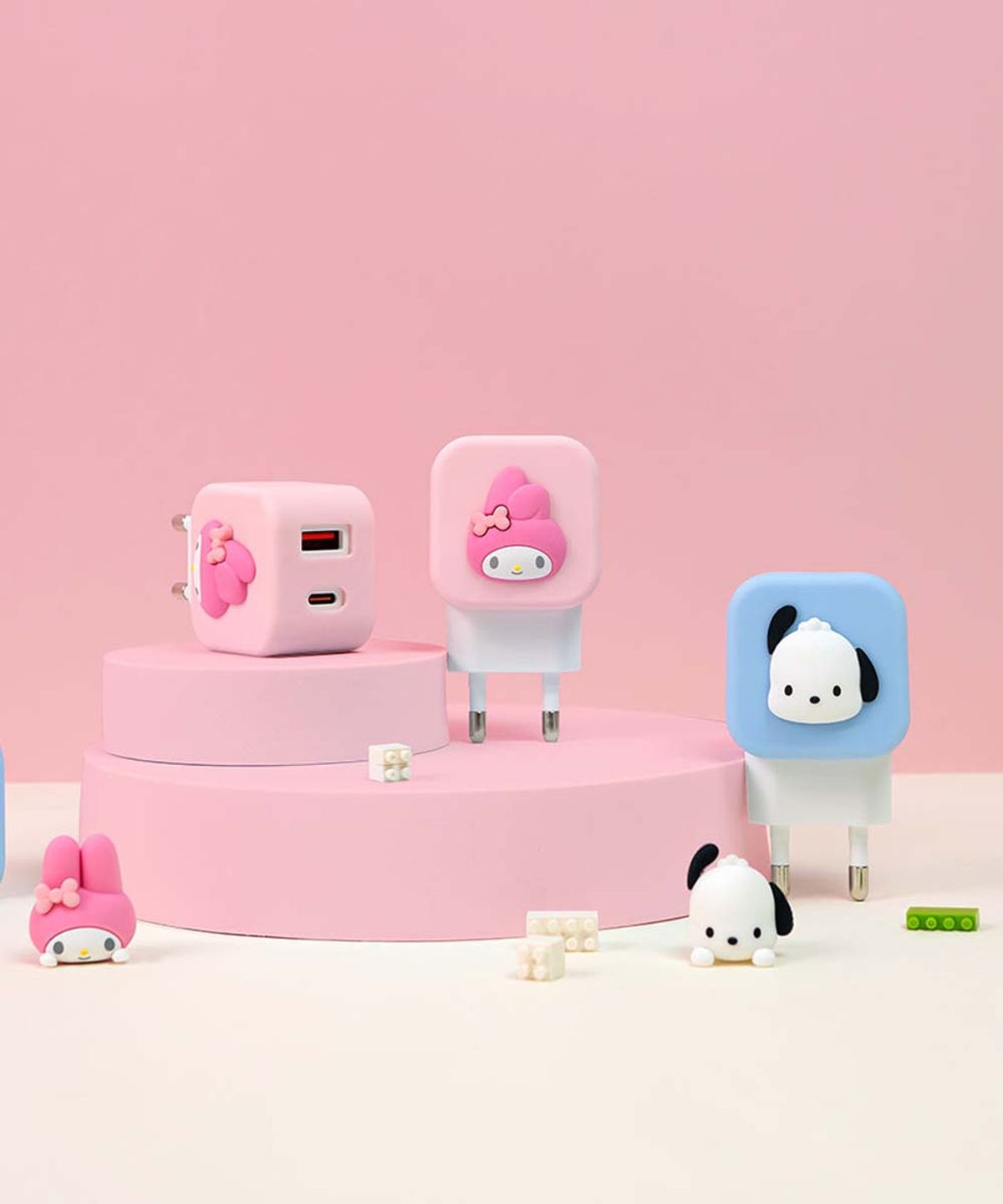 팬지(PANSY) 산리오 초고속 충전기 25W 듀얼 어댑터 급속 PD PPS USB C타입 아이폰 갤럭시