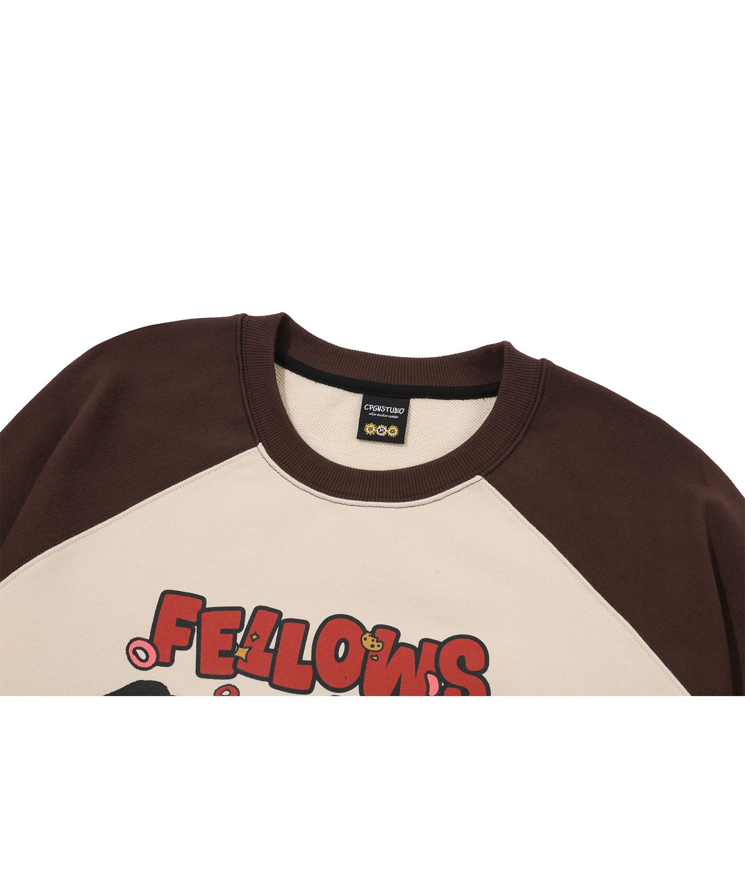 【CPGN STUDIO】24SS★ Hexagonal Raglan Sweatshirt CPGN STUDIO】24SS☆ Hexagonal Raglan Sweatshirt