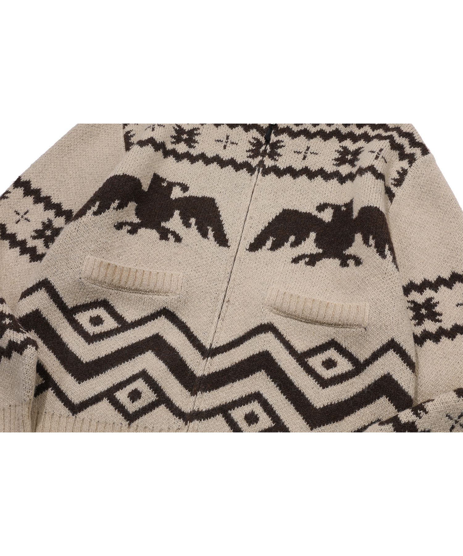 【CPGN STUDIO】24FW★ [2-WAY] Nordic Winter Hood Knit Zip-up MUSINSA | CPGN STUDIO [2-WAY] Nordic Winter Hooded Knit Zip