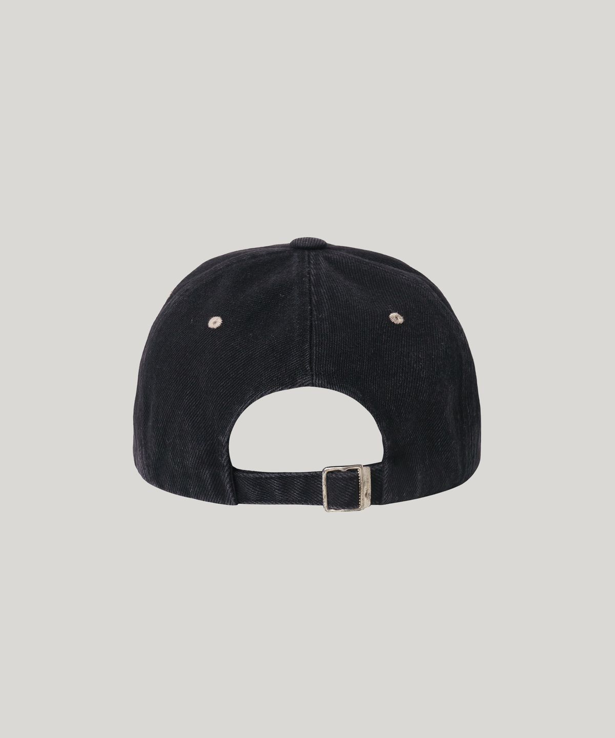 러스틱클럽(RUSTICCLUB) RRR vintage washed cap_Black
