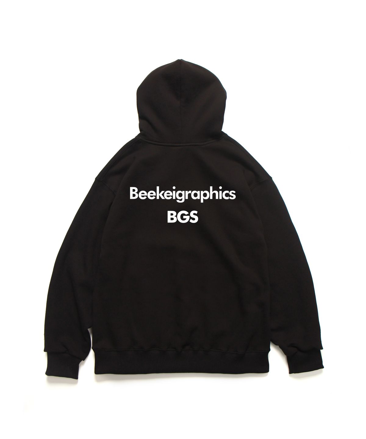 앱놀머씽(ABNORMALTHING) BGS 후드 블랙 (BGS HOOD BLACK)