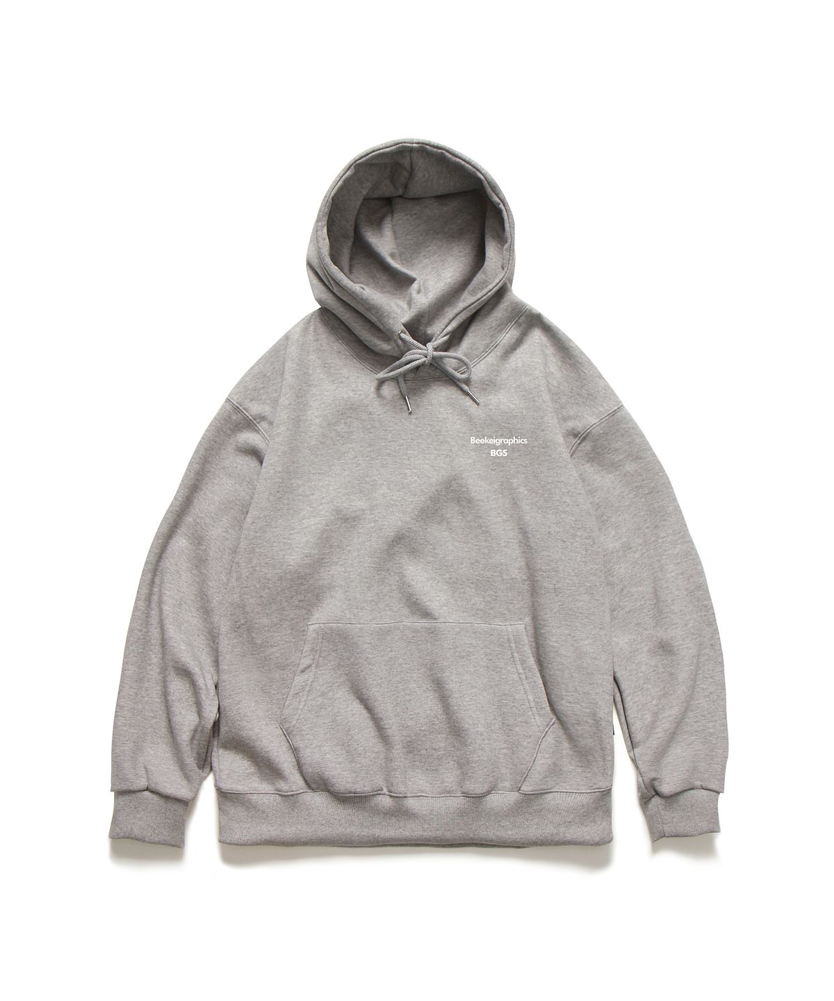 앱놀머씽(ABNORMALTHING) BGS 후드 라이트그레이 (BGS HOOD LIGHT GREY)