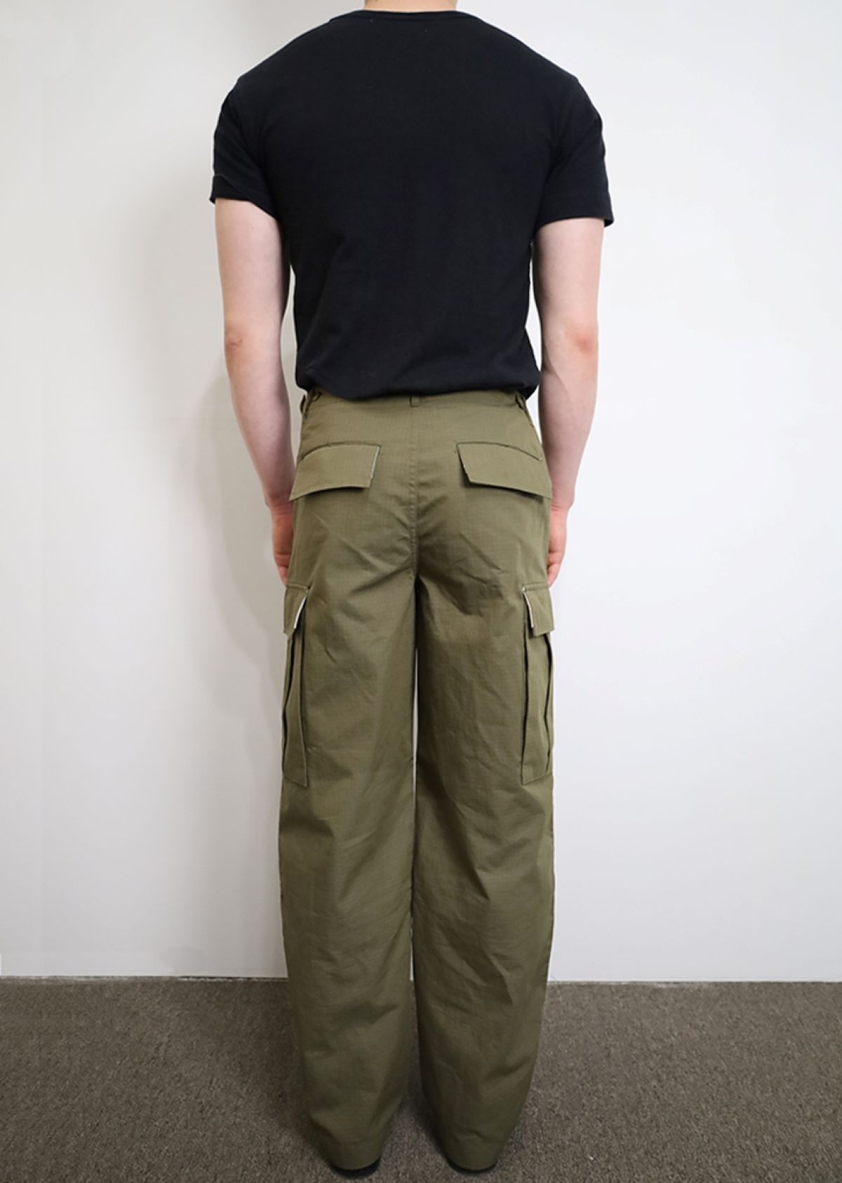 애프터웨이브(AFTERWAVE) Ethnic Cargo Pants Khaki