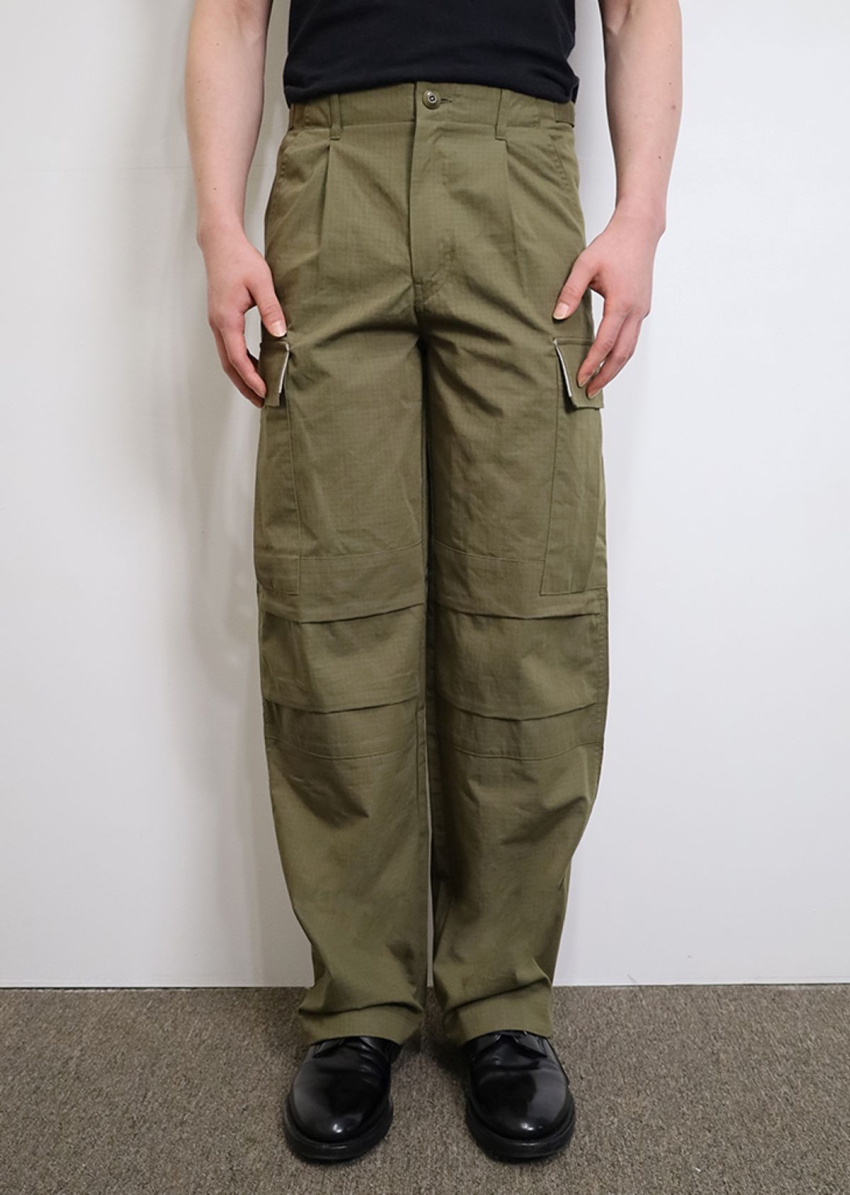 애프터웨이브(AFTERWAVE) Ethnic Cargo Pants Khaki