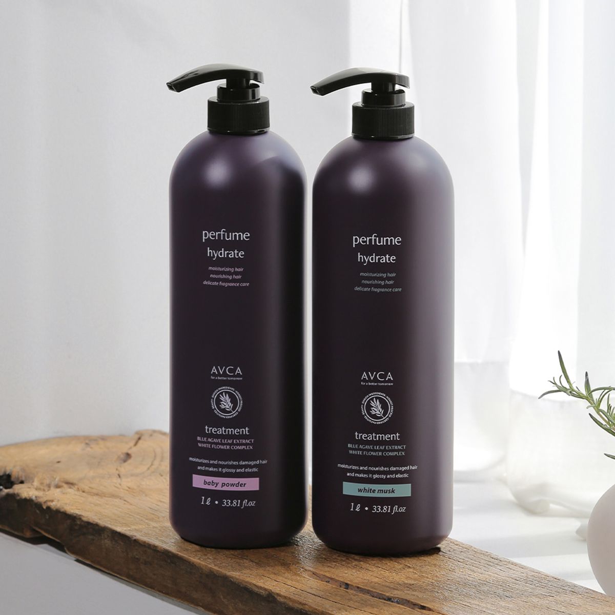 아브카(AVCA) 퍼퓸 대용량 트리트먼트 화이트머스크향 1000ml
