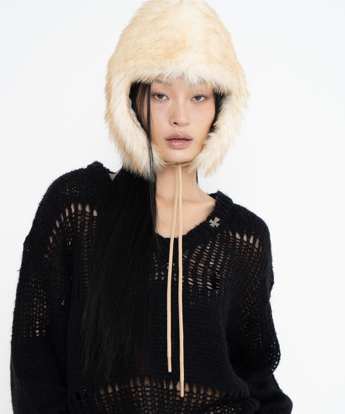 2000아카이브스(2000ARCHIVES) BAMBI FUR HAT (WARM CAMEL)