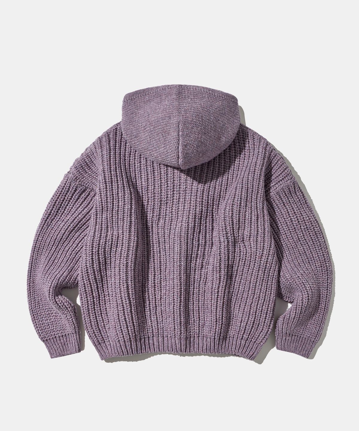 다이아몬드 레이라(DIAMOND LAYLA) Purple Gradation Hooded Zip-Up Cardigan C9