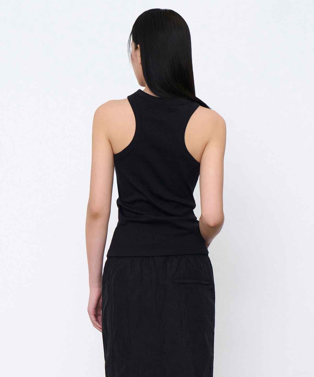 무신사 스탠다드 우먼(MUSINSA STANDARD WOMAN) 우먼즈 레이서 탱크 탑 [블랙]