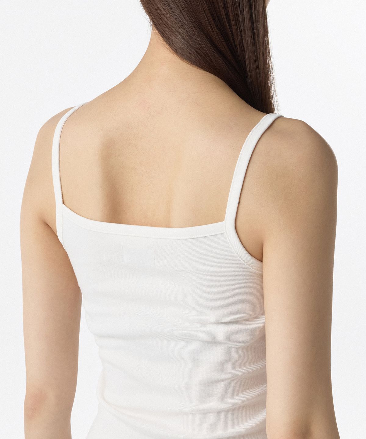 무신사 스탠다드 우먼(MUSINSA STANDARD WOMAN) 우먼즈 브이 넥 슬리브리스 탑 [화이트]