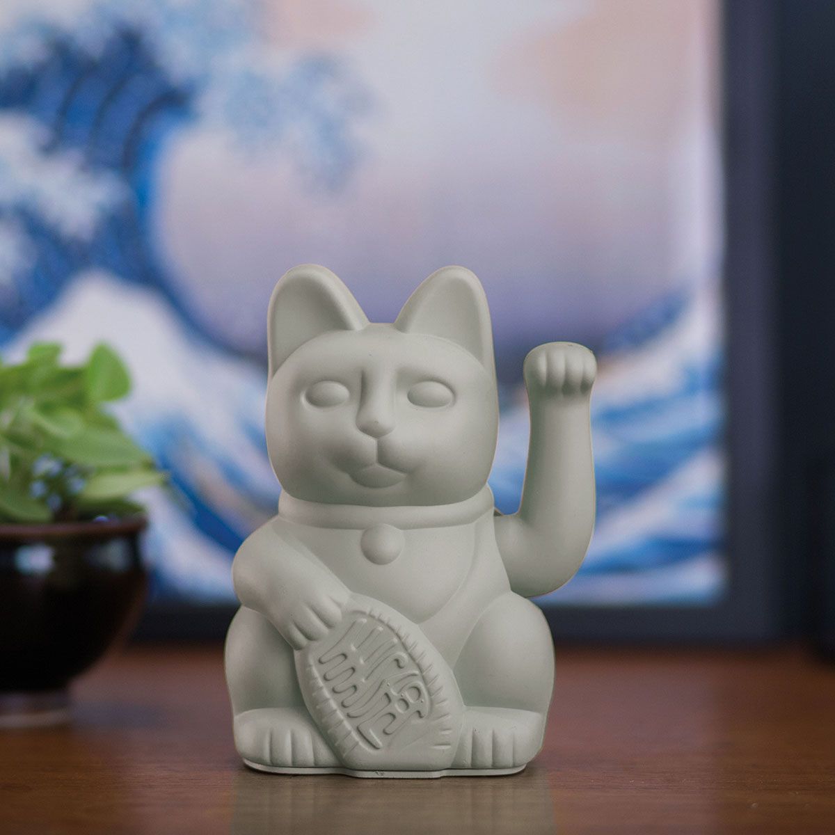 동키프로덕트(DONKEY PRODUCTS) 럭키캣 그레이 15cm