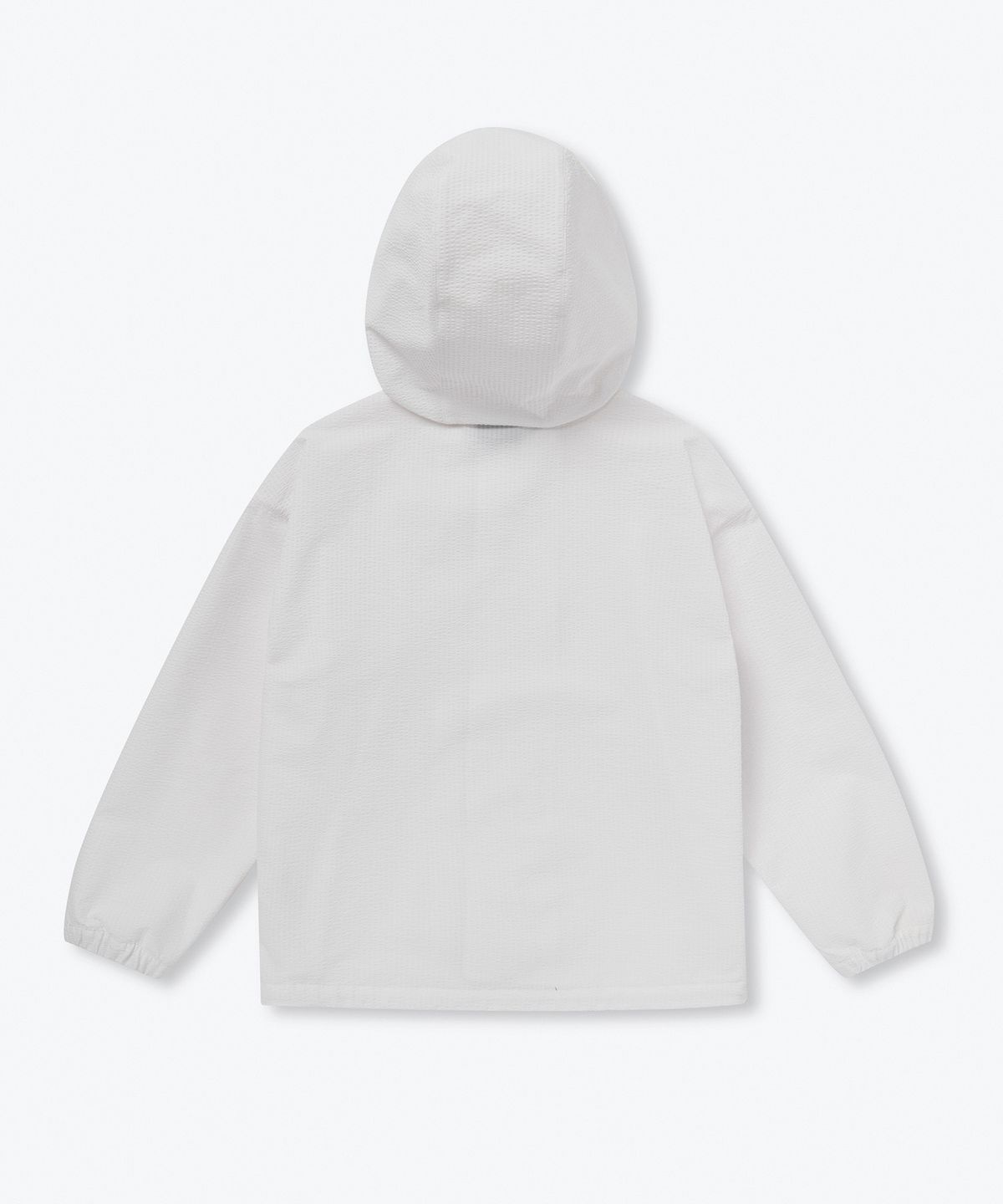 무신사 스탠다드 키즈(MUSINSA STANDARD KIDS) 시어서커 윈드브레이커 재킷 [화이트]