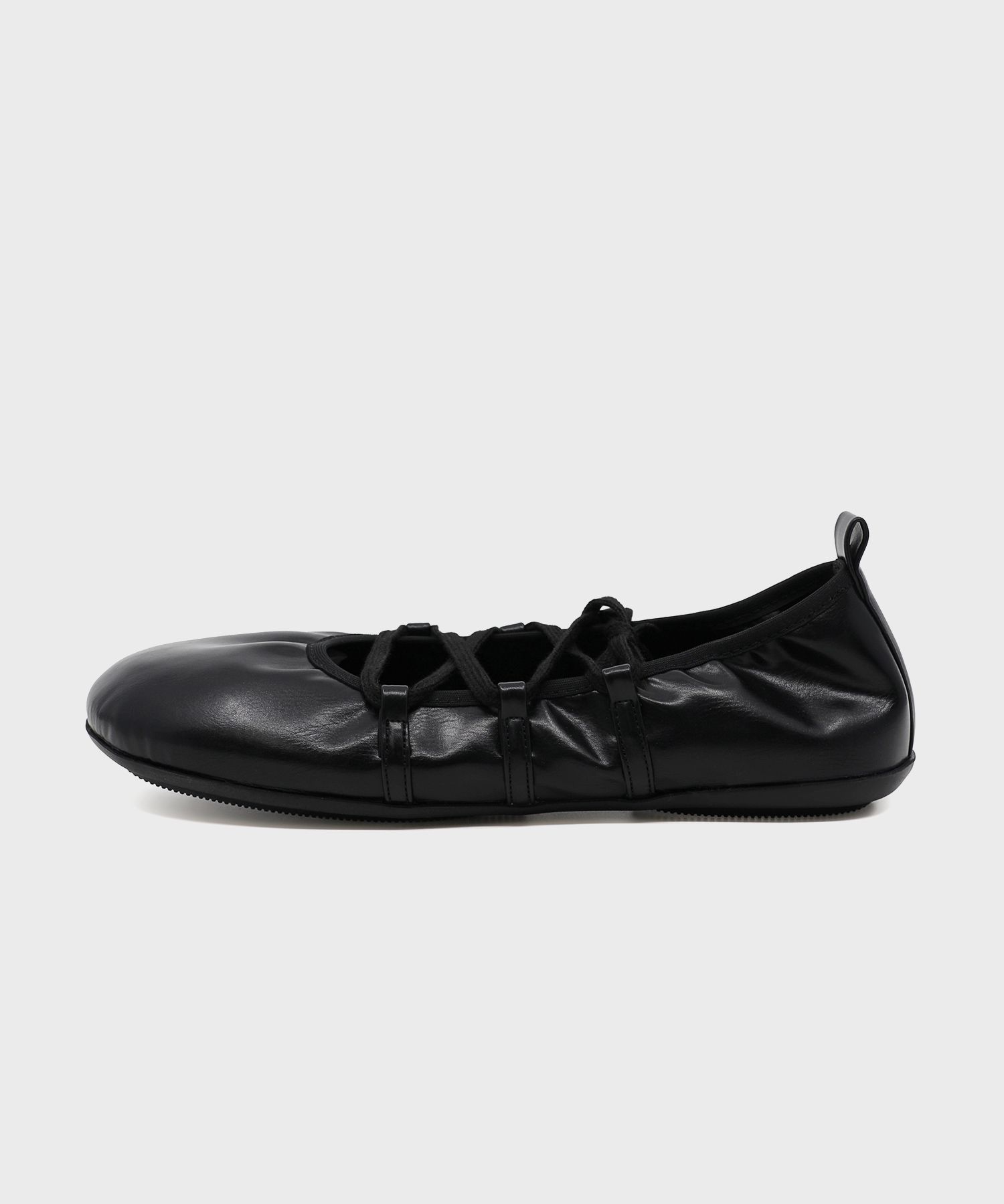 ●●foggy moody●●Blessed 0001. Lace-Up Flats MUSINSA | FOGGY MOODY Blessed 0001. Lace-Up Ballet Shoes