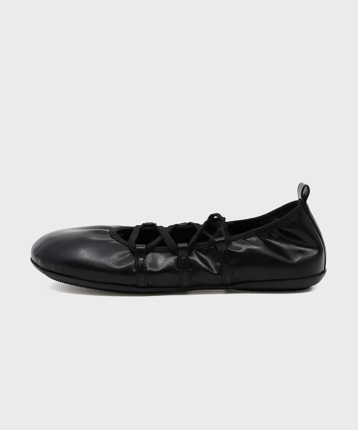 포기무디(FOGGY MOODY) Blessed 0001. Lace-Up Flats - 3colors