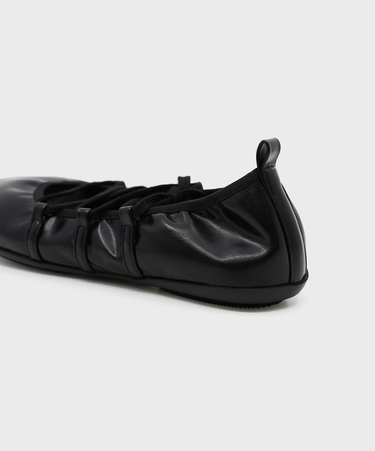 포기무디(FOGGY MOODY) Blessed 0001. Lace-Up Flats - 3colors