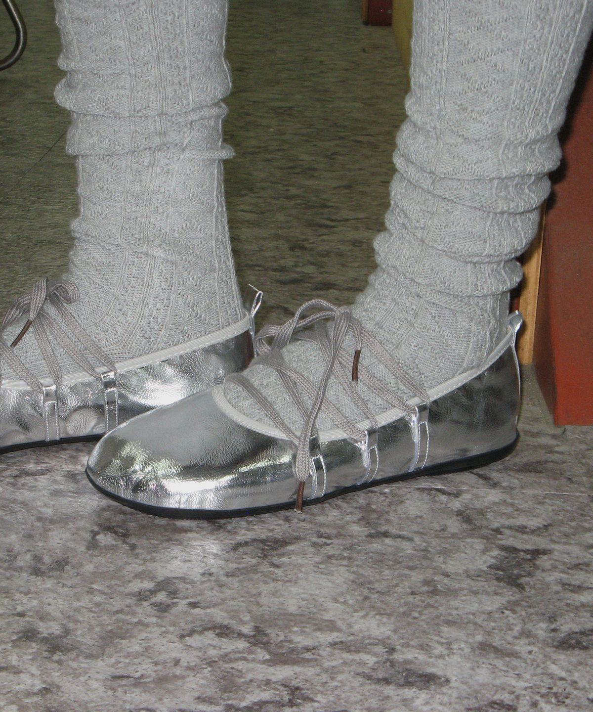 포기무디(FOGGY MOODY) Blessed 0001. Lace-Up Flats - 3colors