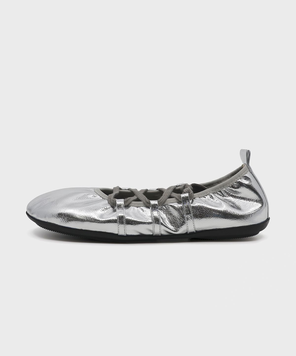 포기무디(FOGGY MOODY) Blessed 0001. Lace-Up Flats - 3colors
