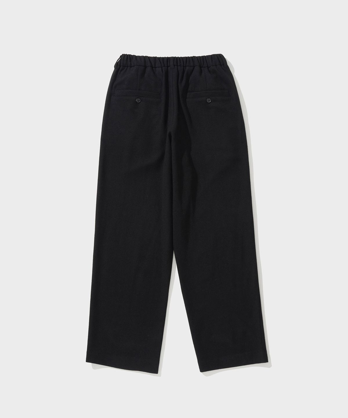 셔터(SHIRTER) WOOL BANDING PANTS (BLACK)