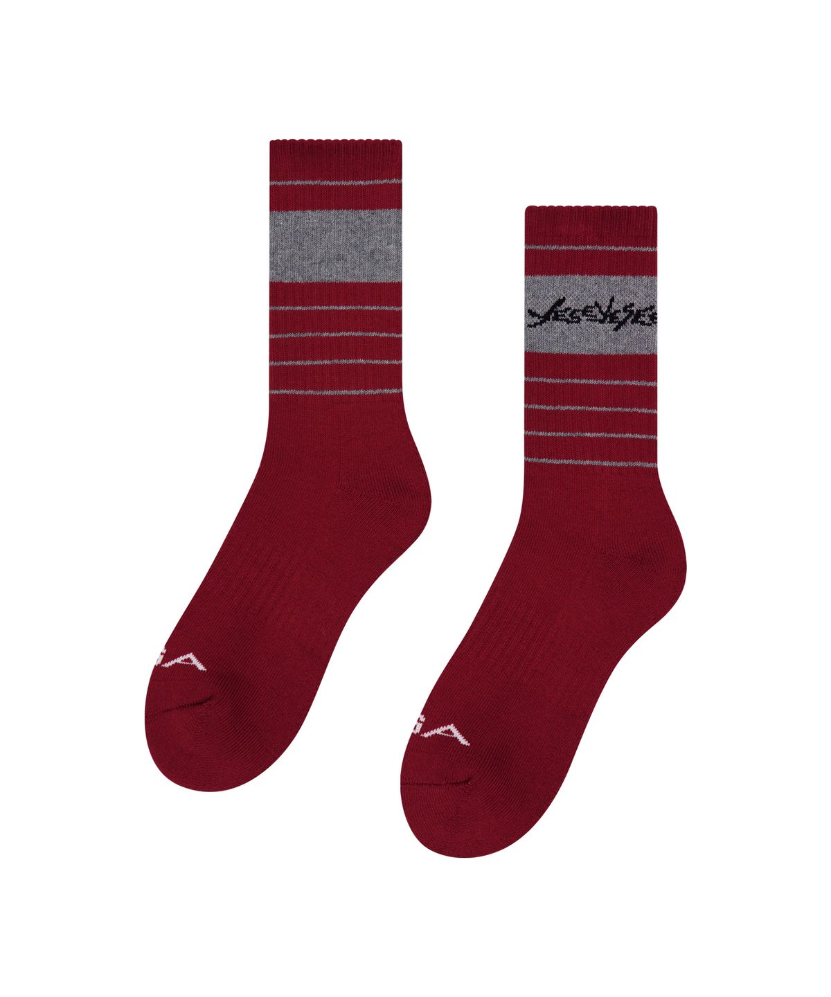 예스아이씨(YESEYESEE) Tenga x Y.E.S Stripe Socks (2pack) Multi