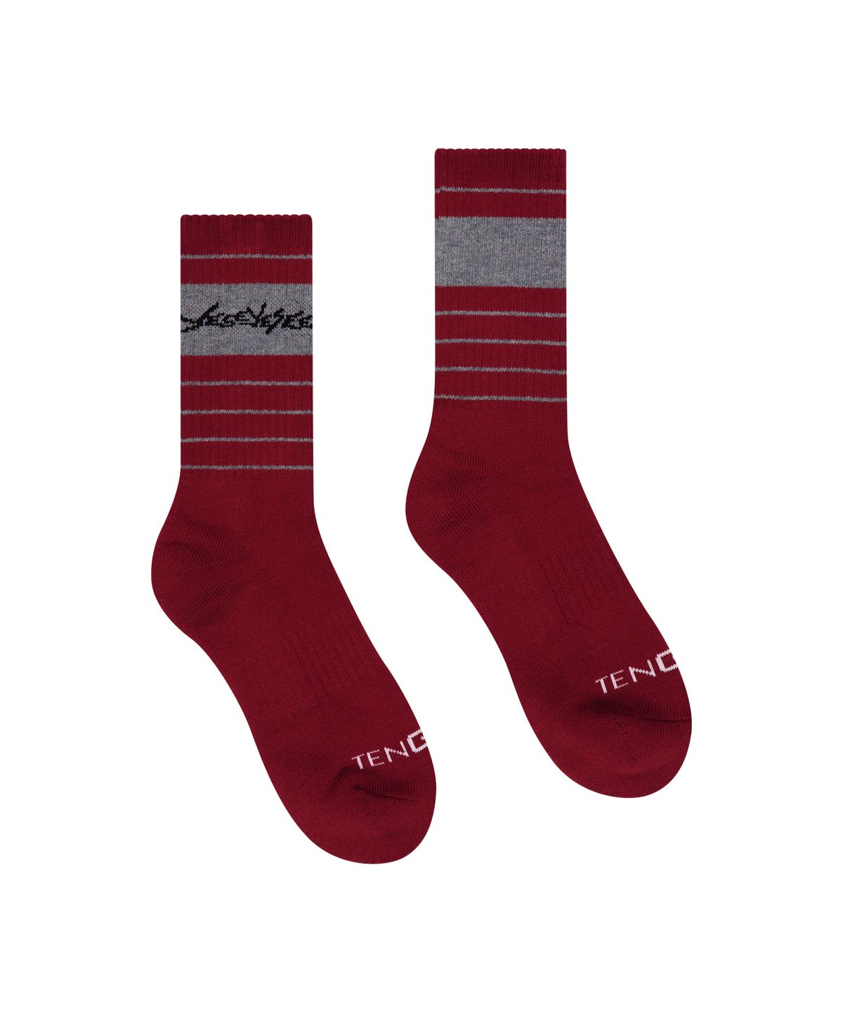 예스아이씨(YESEYESEE) Tenga x Y.E.S Stripe Socks (2pack) Multi